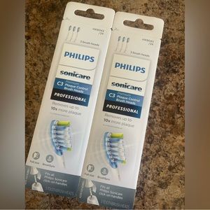 2 packs Sonicare C3 premium plaque control brush heads pack of 3.